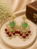 Traditional Chandbali Jhumka Earrings
