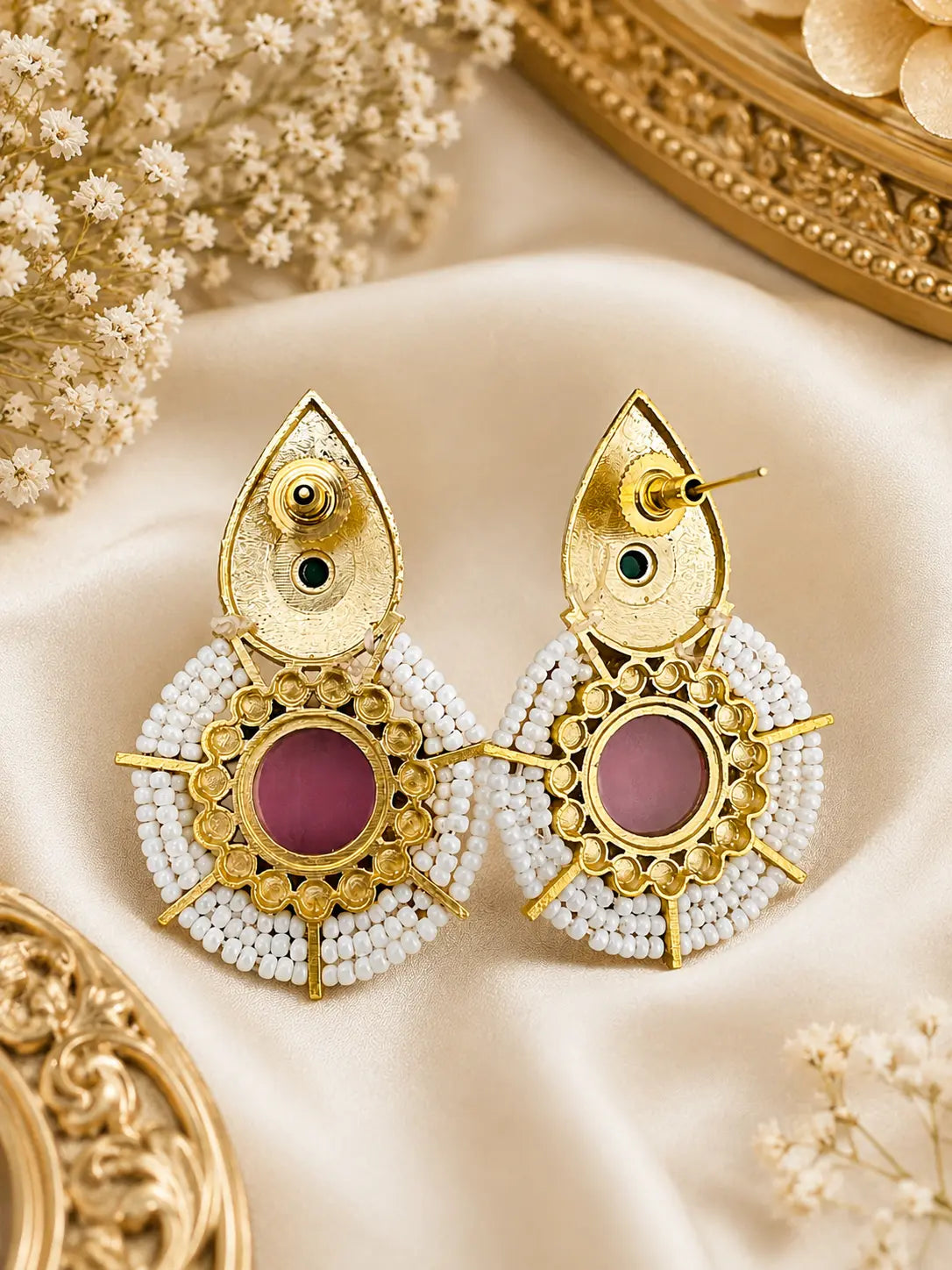 Traditional Pearl Earrings