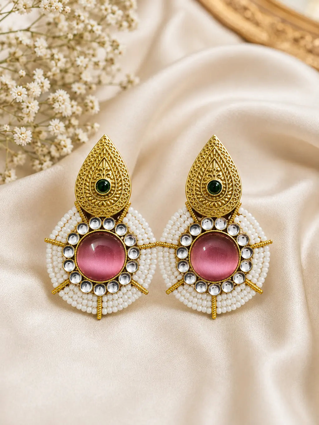 Traditional Pearl Earrings
